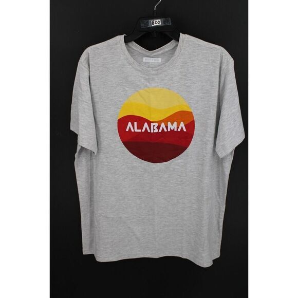 Brand New With Tag Gray ALABAMA T Shirt XL by State Of Mine - Picture 1 of 6